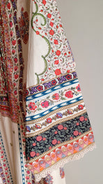 3 Piece Designer Print Suit