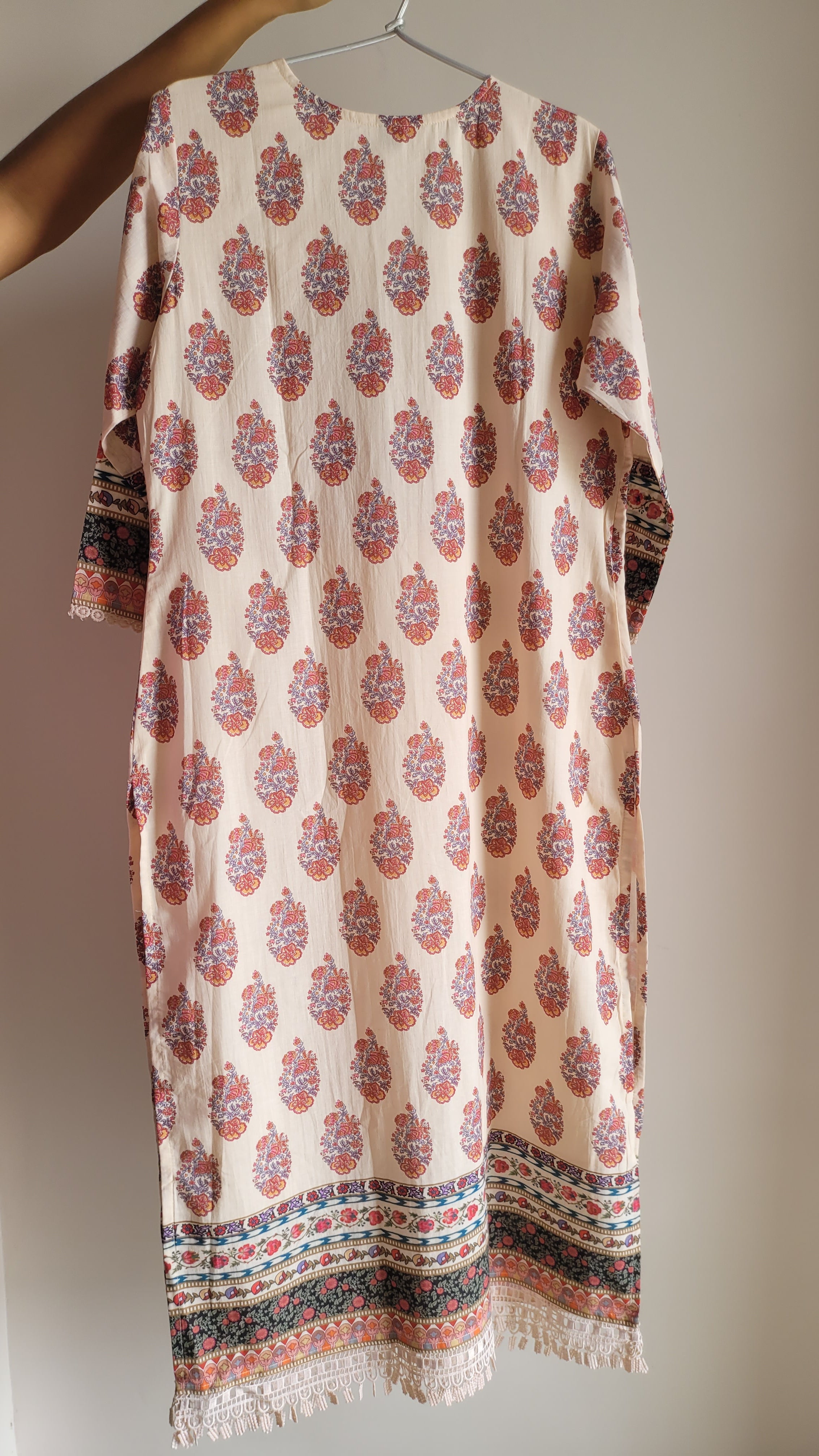 3 piece designer print suit