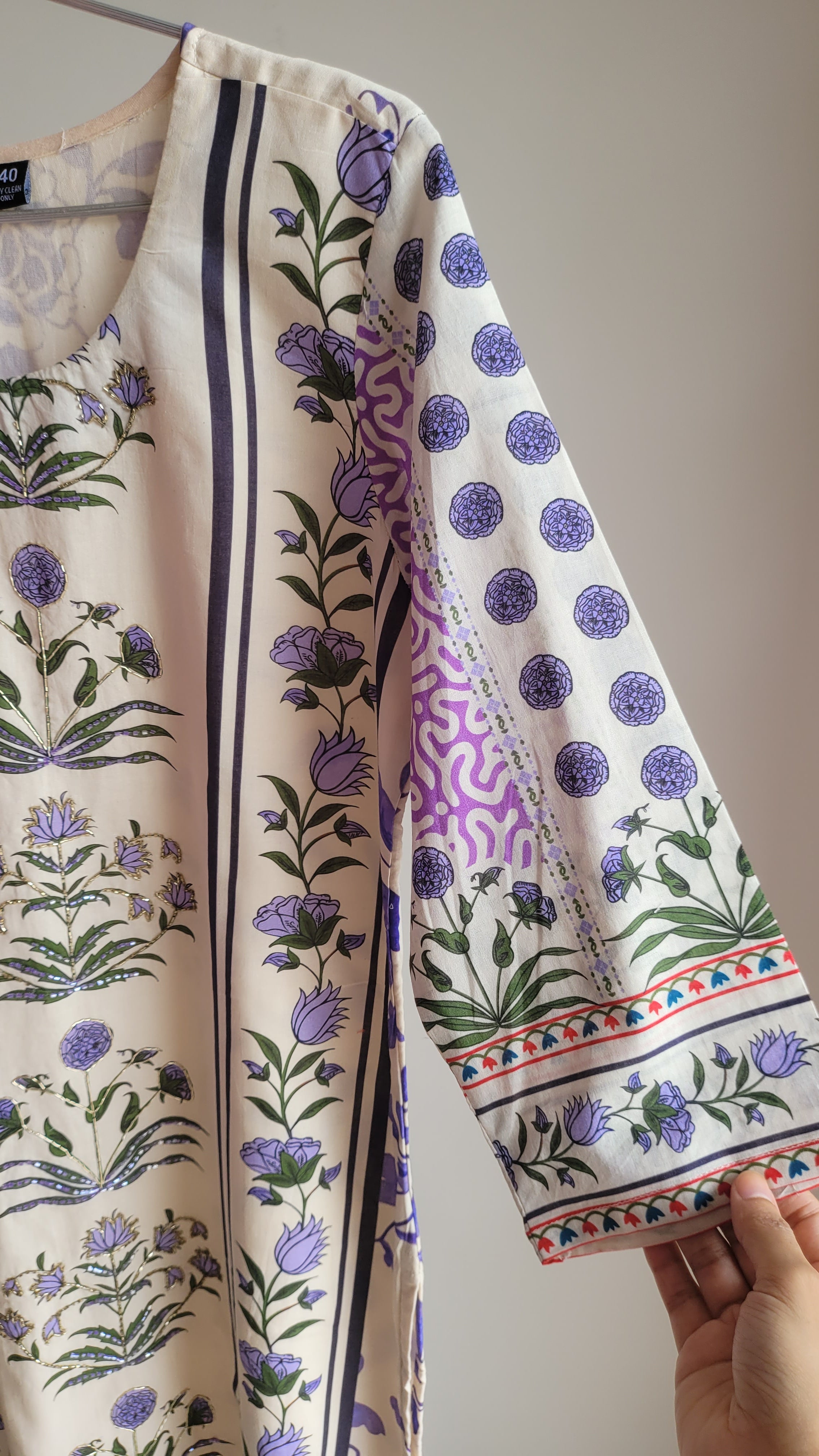 3 piece designer print suit set