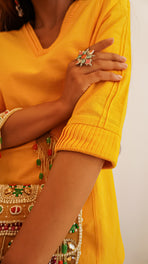 Mustard Cotton Tunic