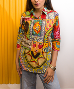 Multi Color Cotton Shirt