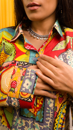 Multi Color Cotton Shirt
