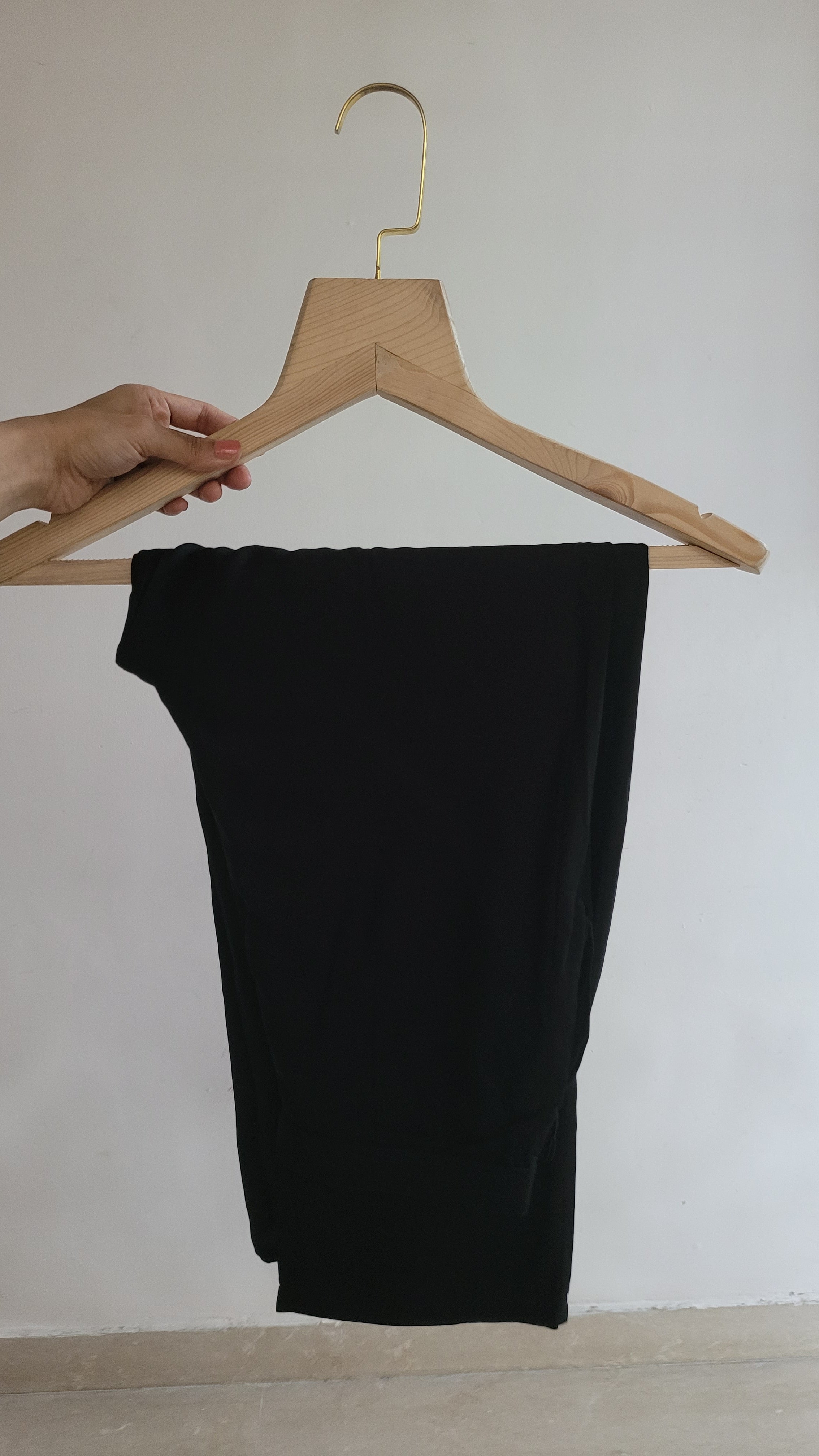 2 Piece Embroidered Black Co-Ord Set